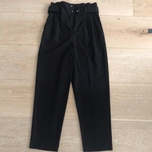 Women’s Black Pleated Dress Pants